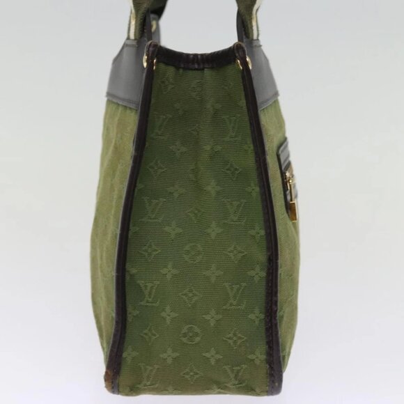 LOUIS VUITTON Monogram Mini Sac Catline Hand Bag TST Khaki M92327 LV Auth 76028 - Picture 10 of 15